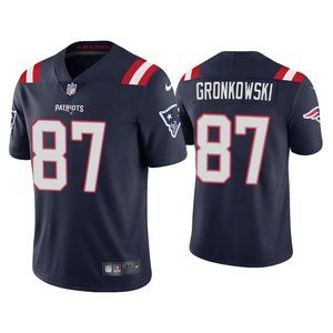 New England Patriots Rob Gronkowski Navy Jersey